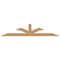 Ekena Millwork Richland Timber Gable Bracket, Western Red Cedar, 108"W x 22"H x 1 1/2"D x 5 1/2"F, 5/12 Pitch GBW108X22X0206RIC00SWR - alternate 1